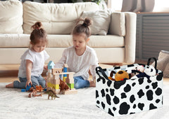 KUNRO linen-cotton basket keeps books and small items tidy