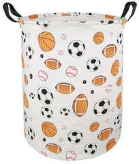 KUNRO round laundry basket showing sturdy design for easy laundry organization