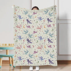 KuphiL10C velvety-soft flannel swaddle blanket provides warm comfort for baby sleep.