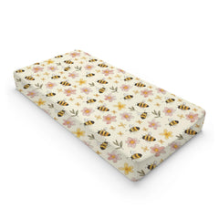 KuphiL10C changing pad cover closeup fabric texture emphasizes softness and durability