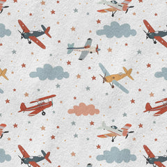KuphiL10C plane blanket 50x60 offers versatile nursery warmth