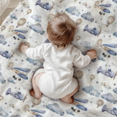 KuphiL10C soft flannel texture delivers velvety softness for newborns.