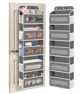 KYEVIS over-the-door organizer with five shelves for nursery storage