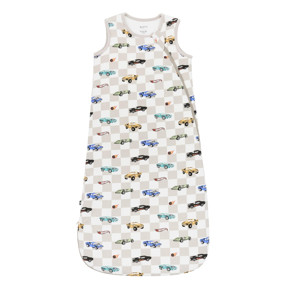 KYTE BABY sleep bag side view in soft bamboo fabric for warmth and movement