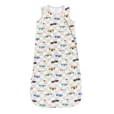 KYTE BABY sleep bag side view in soft bamboo fabric for warmth and movement