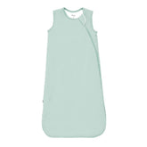 KYTE BABY sleep bag front view in sage shows soft bamboo fabric for sensitive skin