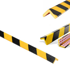 KYVORIA edge protector with yellow-black stripes marks hazards clearly.