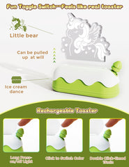 L LOHAS LED rechargeable night light with 2000mAh battery for long use.