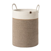 LA JOLIE MUSE rope laundry basket 72L showing durable structure and size