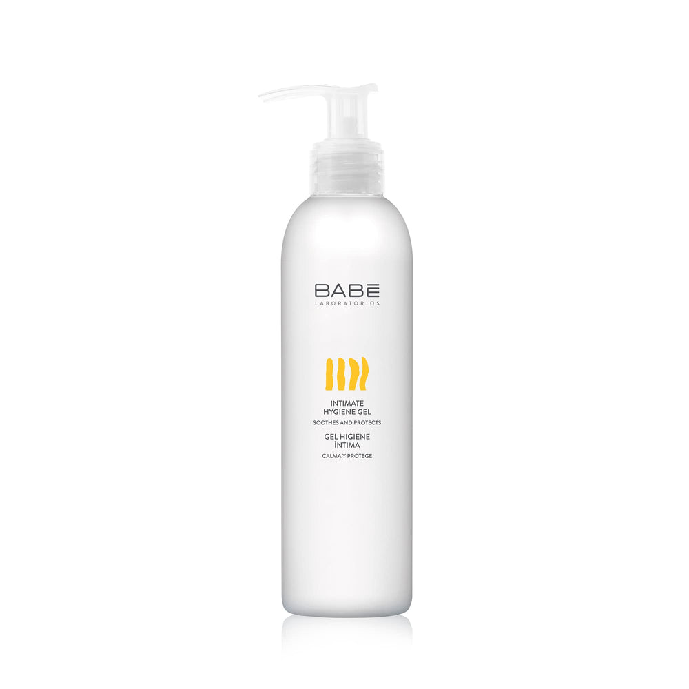 Laboratorios Babe 250 ml intimate hygiene gel bottle for daily cleansing and comfort.