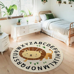 Lacomfy Kids ABC Rug circle play mat for versatile floor activities