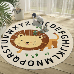 Lacomfy Kids ABC Rug soft polyester fibers for cozy contact and play