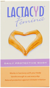 Lactacyd Femina Daily Protective Wash bottle for daily gentle cleansing and freshness.