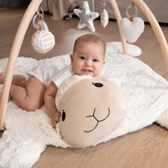 LADIDA soft fabric provides gentle comfort during playtime