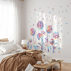 Ladinimo easy-apply dandelion wall decals for quick room updates.