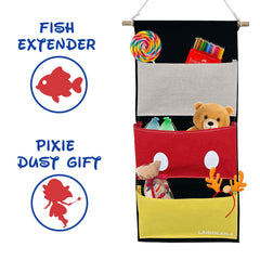 LAIDOLAILA Fish Extender three-pocket design neatly organizes gifts