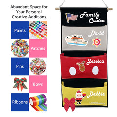 LAIDOLAILA Fish Extender with vibrant designs adds festive cabin flair