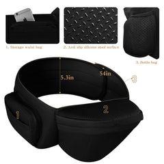Laifarkost Baby Carrier Foldable Neck Support enhances neck safety as your child grows.