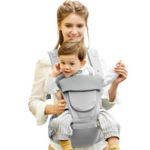 Laifarkost baby carrier with hip seat for newborn to toddler comfort and support.