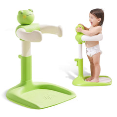 Laigoldana baby shower stand green for hands-free infant bath support