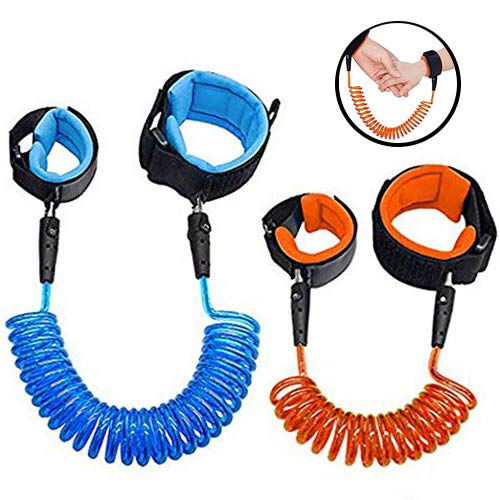 Lainrrew anti-lost wrist link with soft fabric for toddler comfort.