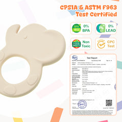 LalaDream baby teether is dishwasher-safe and boil-safe for easy cleaning