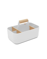 Lalo The Caddy in coconut color, versatile organizer for diapers, toys, and crafts.