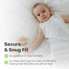 Lamb Babies sleep sack with lightweight design for comfy naps