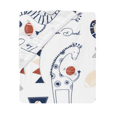 Lambs & Ivy playful animals sports design brightens nursery atmosphere