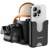 Lamicall stroller cup holder angled view for quick drinks on the go.
