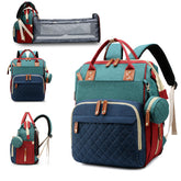 Lamroro diaper bag with changing station for on-the-go diaper changes