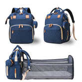 Lamroro diaper bag with changing station for on-the-go diaper changes