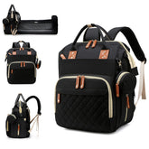 Lamroro diaper bag with changing station for on-the-go diaper changes