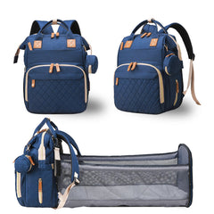 Lamroro diaper bag with changing station for on-the-go diaper changes