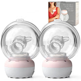 LAMSUET electric hands-free breast pump on battery for discreet, mobile pumping.