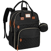 LANDICI diaper bag backpack front view showing the spacious main pocket