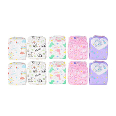 Landofgenie geometric print diaper with tabs combines secure fit and stylish coverage.