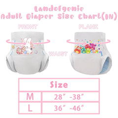 Landofgenie overnight absorbency core helps manage moisture with reliable protection.