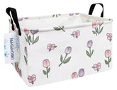 LANGYASHAN romantic tulip rectangular bin with open top for easy toy access