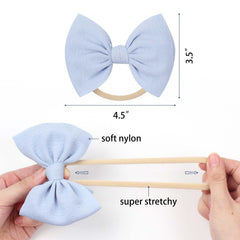 Lanmerry elastic headband with breathable fabric for comfy all-day wear.