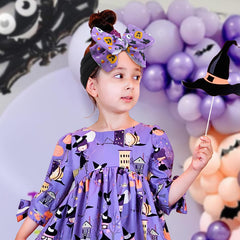 Lanmerry skull pattern headband adds adorable Halloween flair for babies