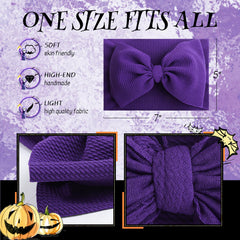 Lanmerry nylon headband keeps tiny bows comfy on delicate skin.
