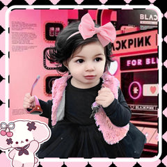 Lanmerry pink newborn bow pairs with any outfit for special occasions.