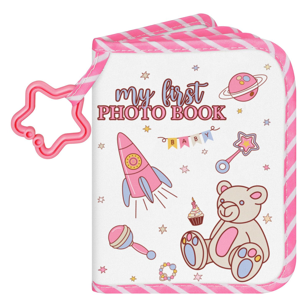 Lanpn Bear photo album cover with a cute bear motif for keepsakes