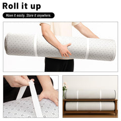 Lansber play mat with children crawling on ultra-soft velvet surface.