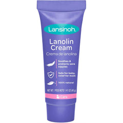 Lansinoh lanolin nipple cream on skin demonstrates gentle protection for sensitive areas