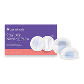 Lansinoh Stay Dry nursing pad with absorbent core for day and night dryness