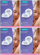 Lansinoh Stay Dry nursing pads in a four-pack for daily protection.