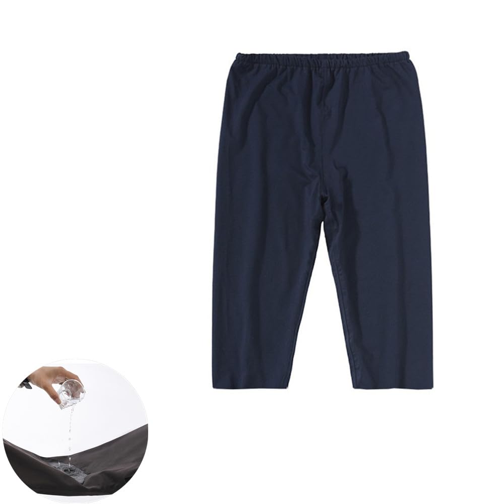 LAROTSUBA adult incontinence pants outer cotton shell offers breathable comfort.