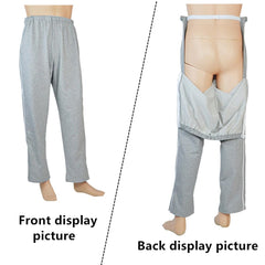 LAROTSUBA nursing pants with elastic waist for secure, comfortable fit.